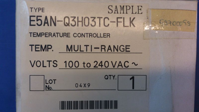 Omron Temperature Controller E5AN-Q3H03TC-FLK